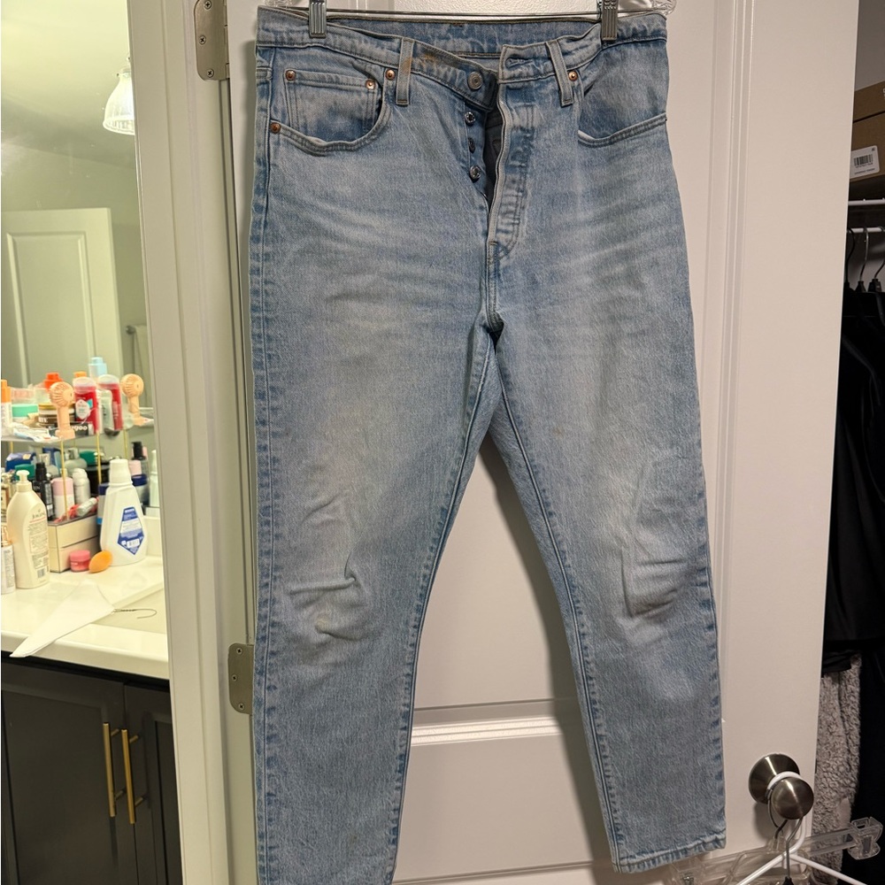 Levi's Light Blue Women's Straight Jeans